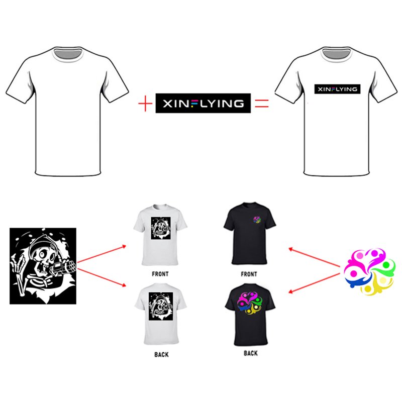 Tshirt Men Wholesale T Shirt Printing Plus Size Men'S T-Shirts
