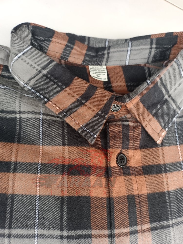 Wholesale Best Quality Latest Men Cotton Flannel Shirt Customized Soft Brushed Dixxon Flannel Shirt