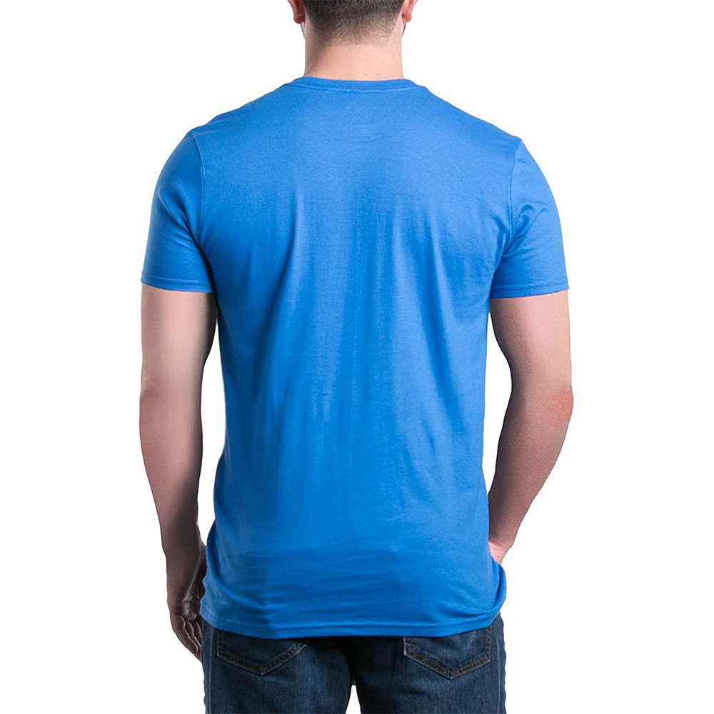Wholesale Silk Screen Printed 100% Organic Cotton Street Wear Loose Fit Men's O-neck Short Sleeve Trendy T-shirt for Men