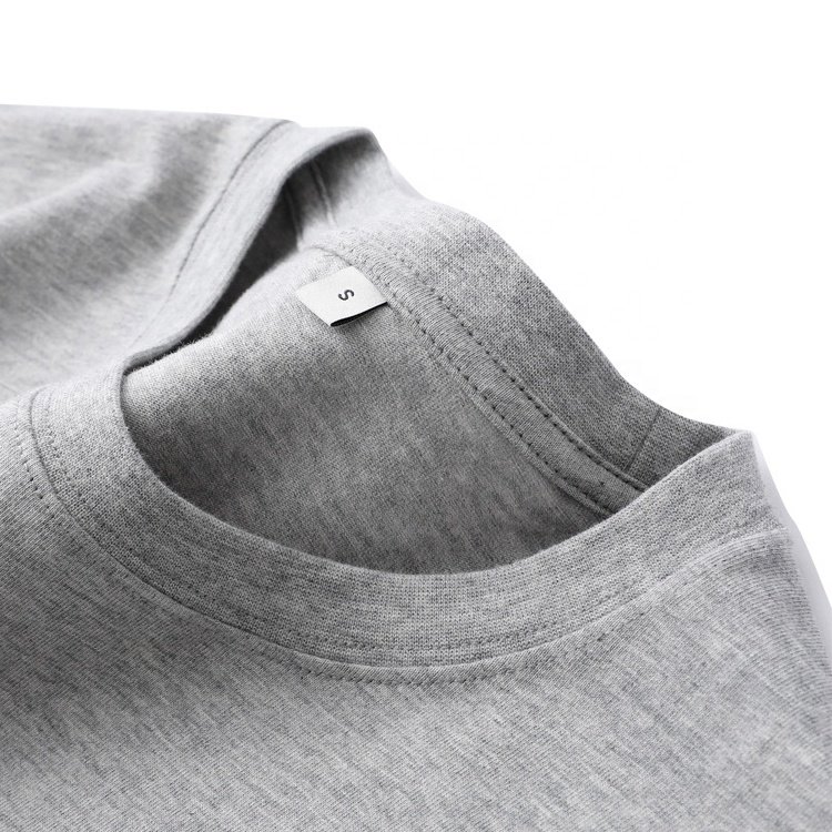 High Quality Low Oem Moq 240gsm 100% Cotton TShirt Custom Brand Blank Plain Plus Size Men's T Shirts