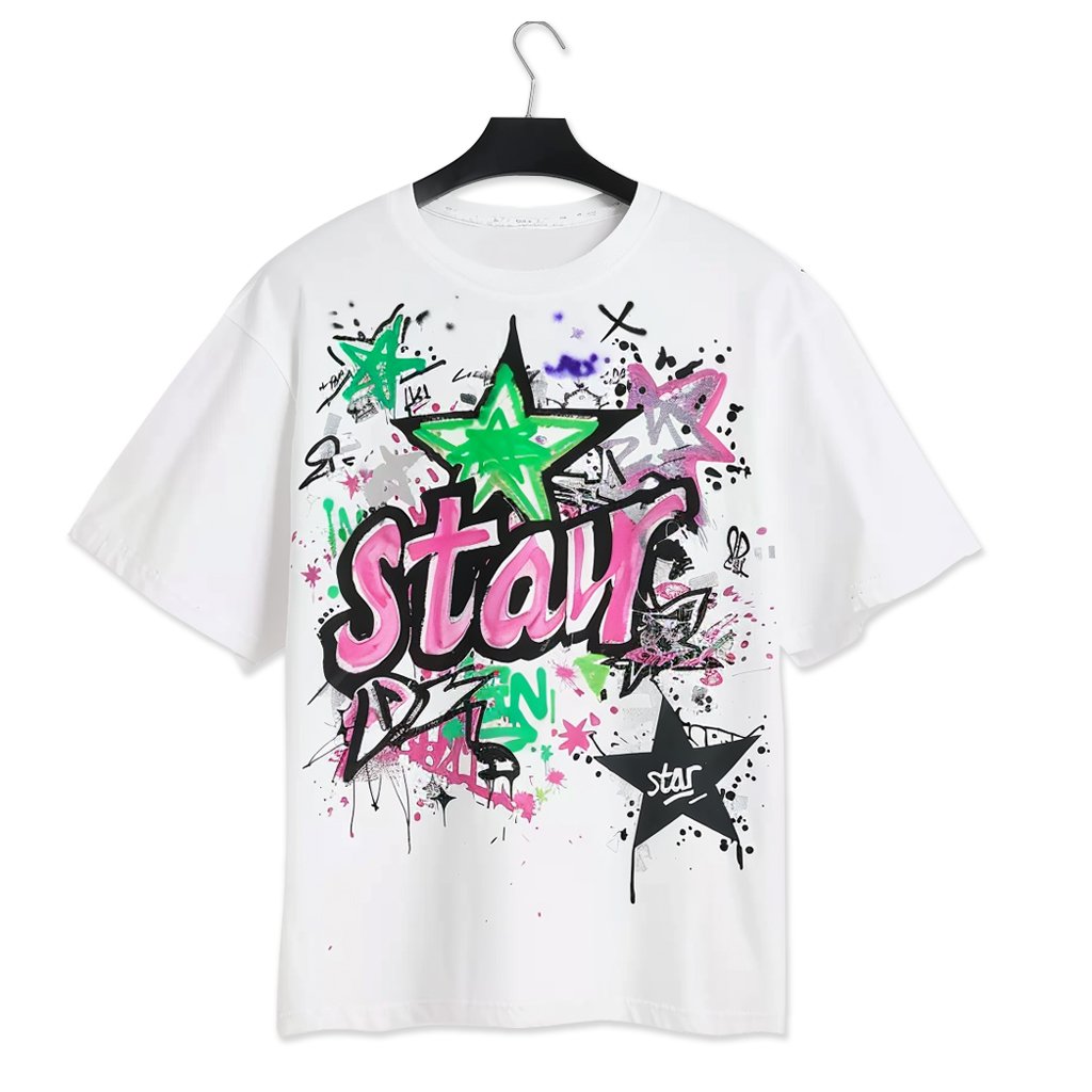 Election Y2k Stylish Custom Cotton T Shirt White Production Service T Shirt Printing Men Pattern Fashion T-Shirts