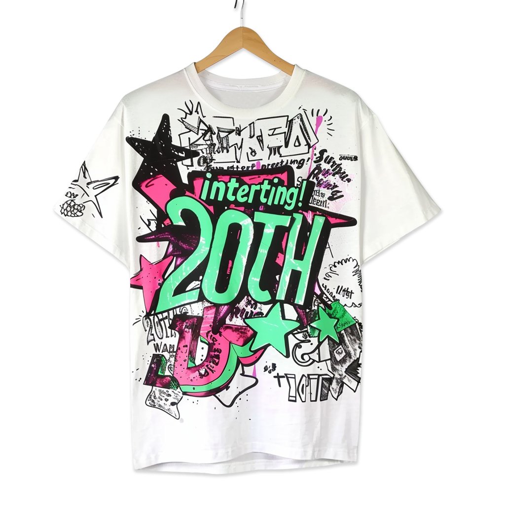 Election Y2k Stylish Custom Cotton T Shirt White Production Service T Shirt Printing Men Pattern Fashion T-Shirts