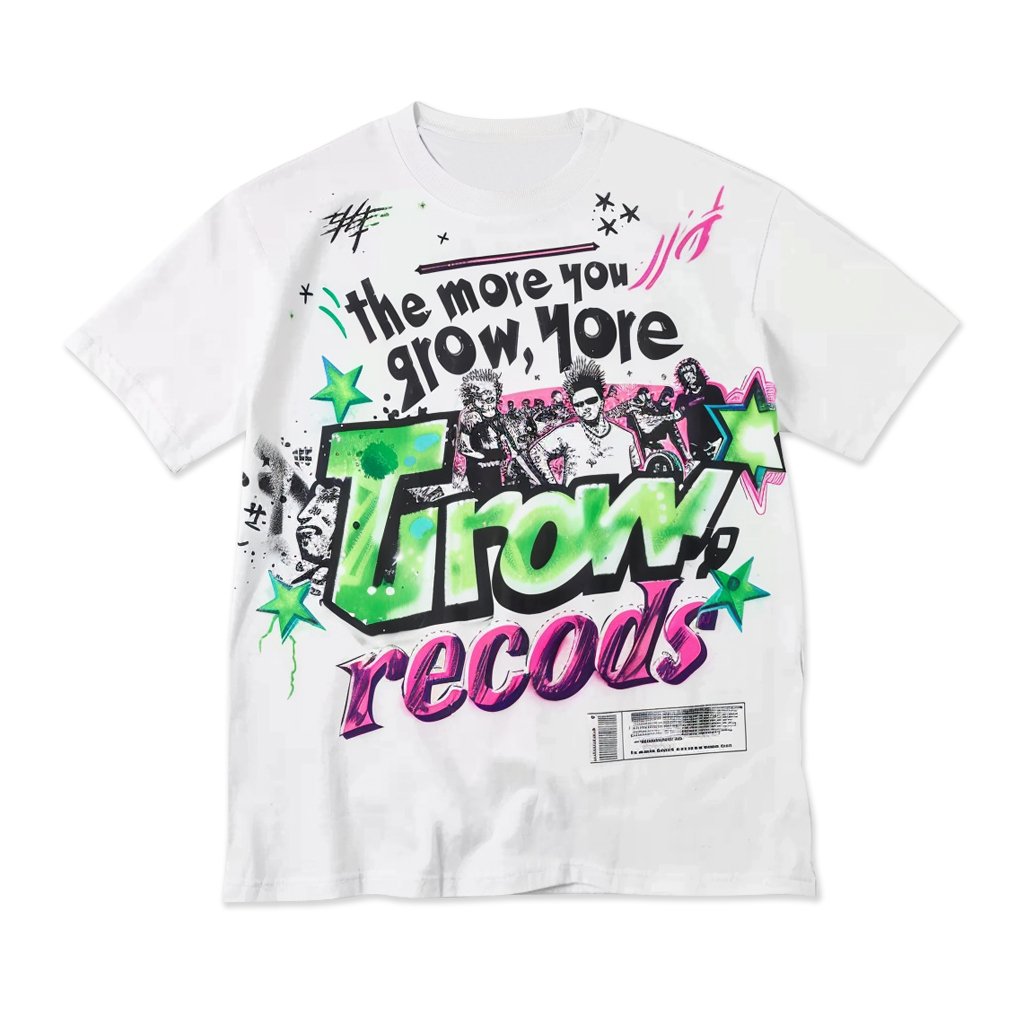 Election Y2k Stylish Custom Cotton T Shirt White Production Service T Shirt Printing Men Pattern Fashion T-Shirts