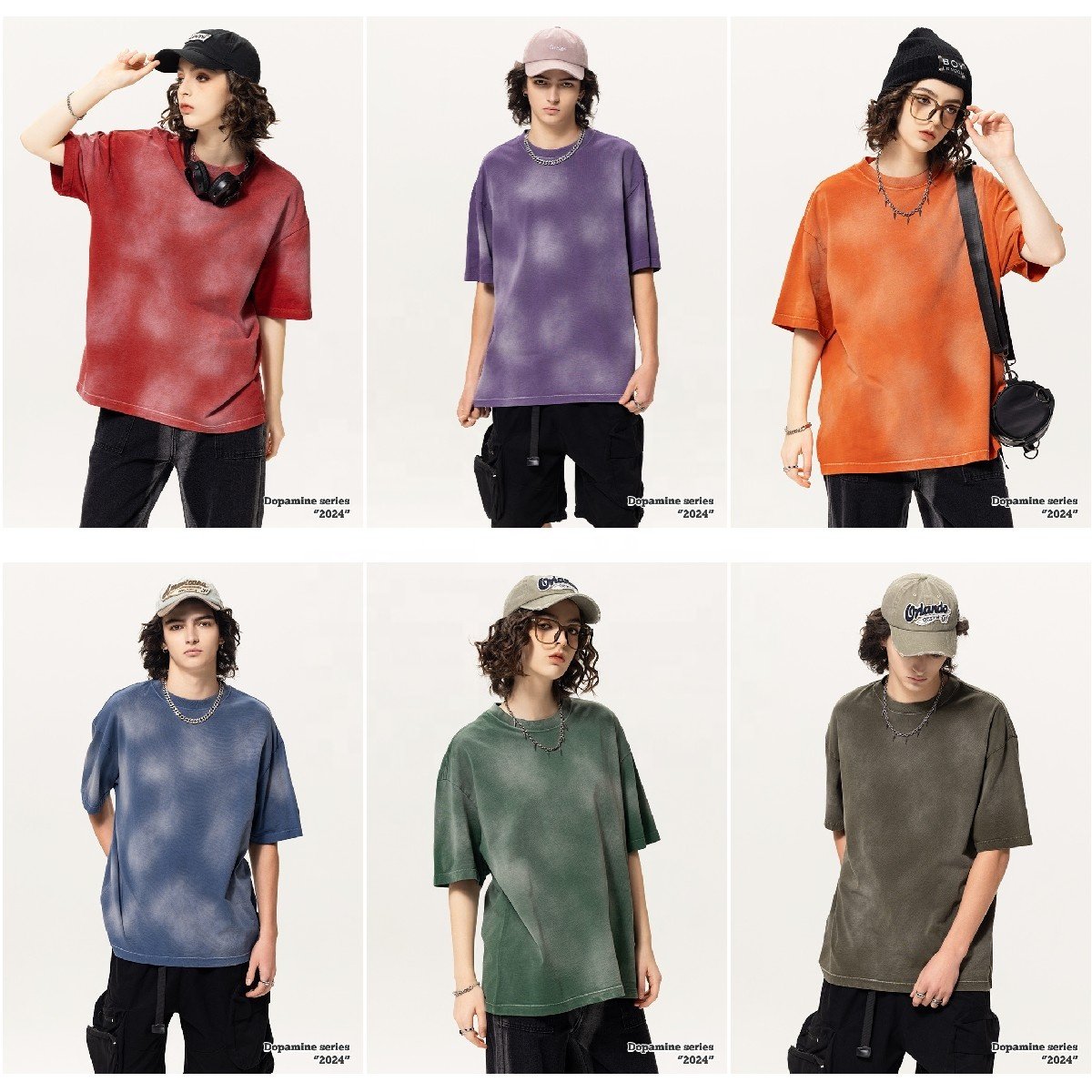 Mix and match size Color High quality 100% Cotton T-shirt Printed men's T-shirt