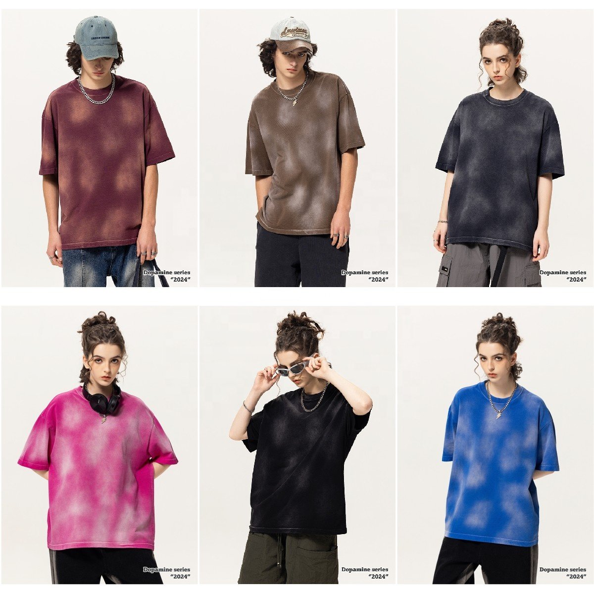 Mix and match size Color High quality 100% Cotton T-shirt Printed men's T-shirt