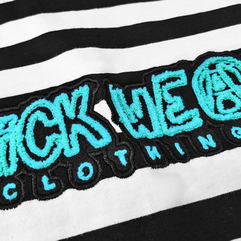 latest t shirts custom logo 100% cotton stripe oversized mens tshirts for men