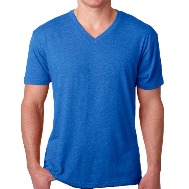 Wholesale clothing new product ideas 2021 men's t-shirts short sleeve V- Neck tshirt