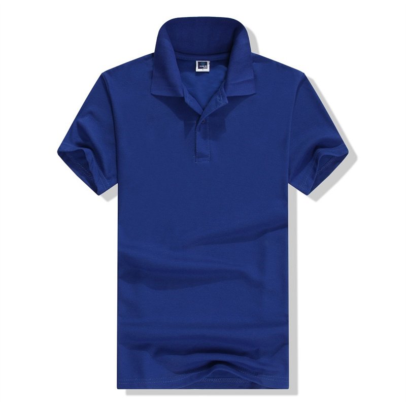 Wholesale men's polo t-shirts customized logo cotton golf polo shirts printed embroidery customized logo