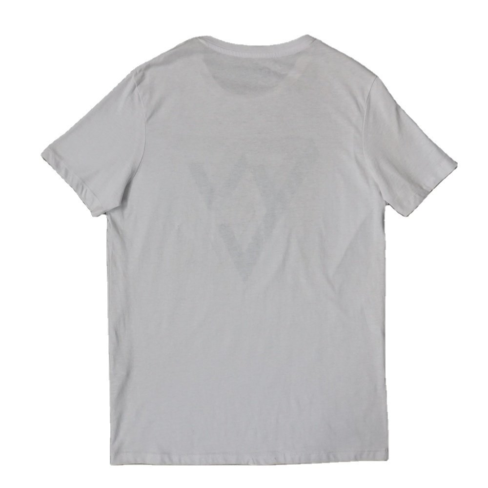 Plus Size Men's White Color T Shirt Plain Design Custom Printing Logo 100% Cotton 120-220 Gsm High Quality Casual Men's T Shirt