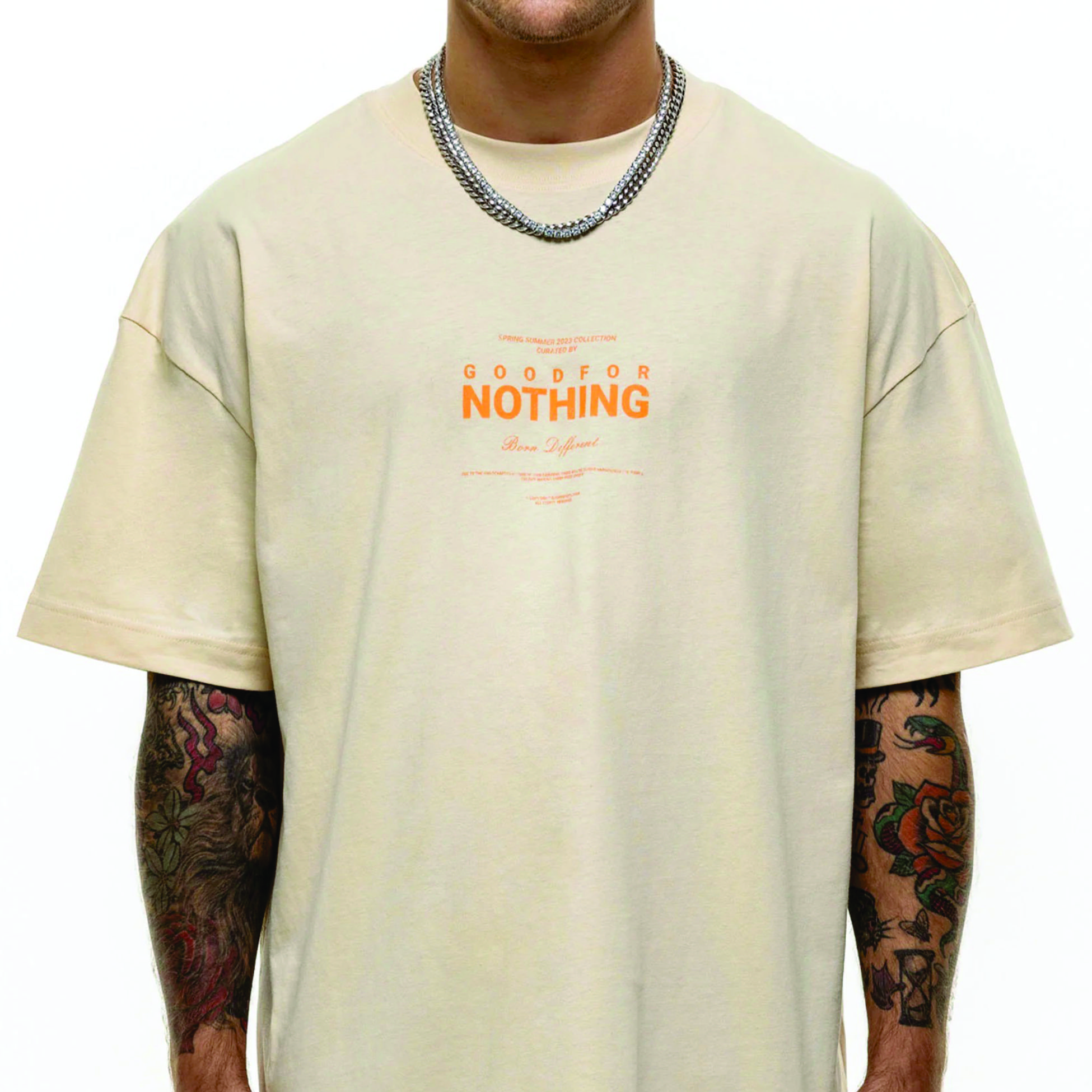 Wholesale Custom Heavyweight Boxy Cotton Oversized T-Shirt: Vintage Stone Acid Wash with Drop Shoulder Design