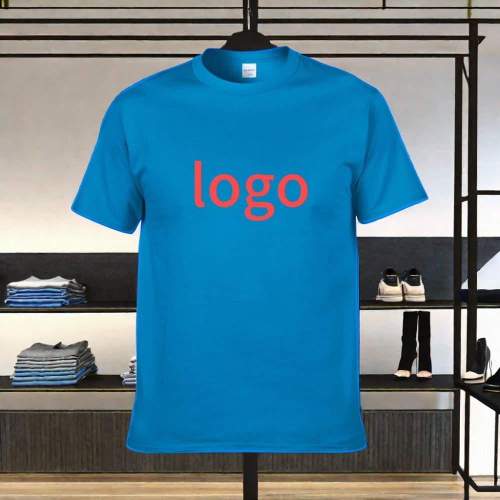 Hot High Quality 100% Cotton Men's T-Shirt 210 Gsm Custom Printing Casual Style Plus Size Unisex Blank T-Shirt on Sale