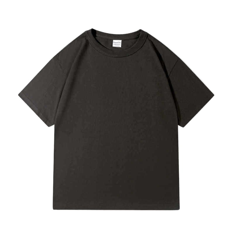 High Quality Wholesale 100 Cotton Oversized Tshirt 260Gsm Heavyweight Cotton Men's T-shirts Printing Custom T Shirt