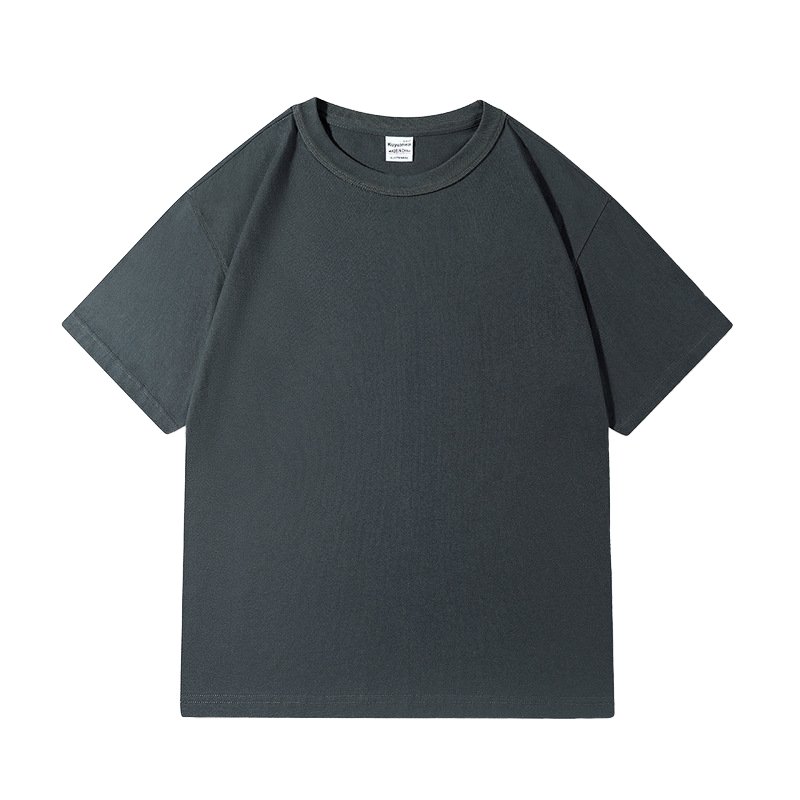 High Quality Wholesale 100 Cotton Oversized Tshirt 260Gsm Heavyweight Cotton Men's T-shirts Printing Custom T Shirt