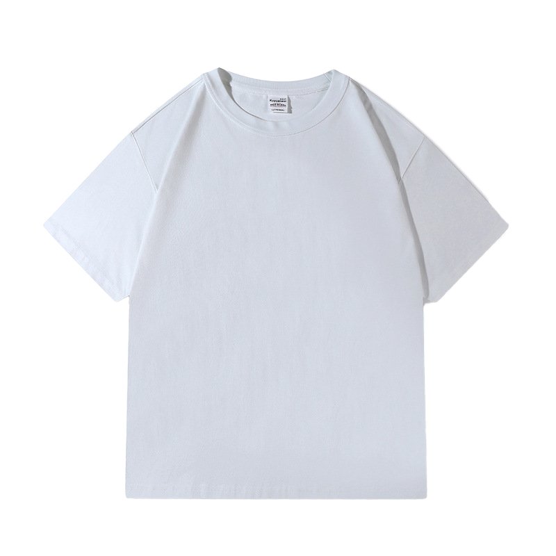 High Quality Wholesale 100 Cotton Oversized Tshirt 260Gsm Heavyweight Cotton Men's T-shirts Printing Custom T Shirt