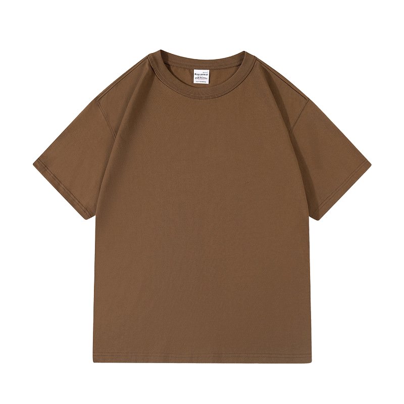 High Quality Wholesale 100 Cotton Oversized Tshirt 260Gsm Heavyweight Cotton Men's T-shirts Printing Custom T Shirt