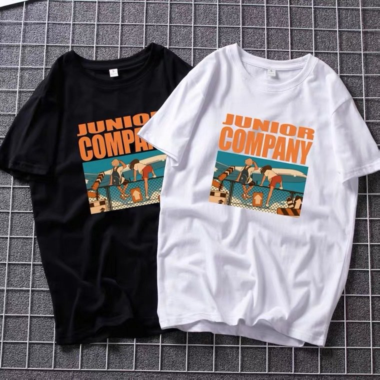 2023 summer new men's short sleeve T-shirt foreign trade Korean version of fashion casual men's T-shirt bottoming shirt cross-bo