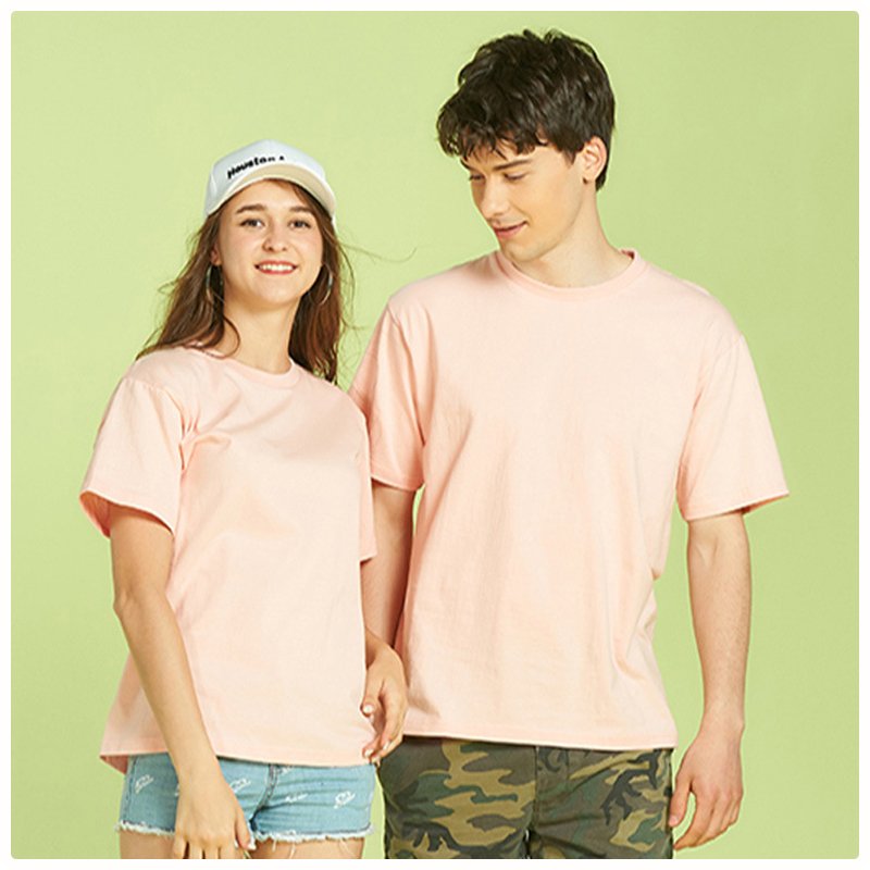 Custom Print Short Sleeve Heavyweight T-Shirt 240Gsm 100% Cotton Oversized Printed Embroidered T-Shirt Plus Size Men'S T-Shirts