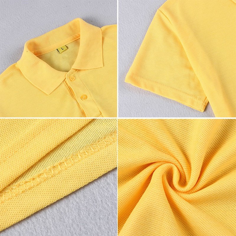Custom Polo t-Shirts Unisex Plain 100% Cotton Wholesale Short Sleeve t-Shirts Men's Polo Shirt Blank