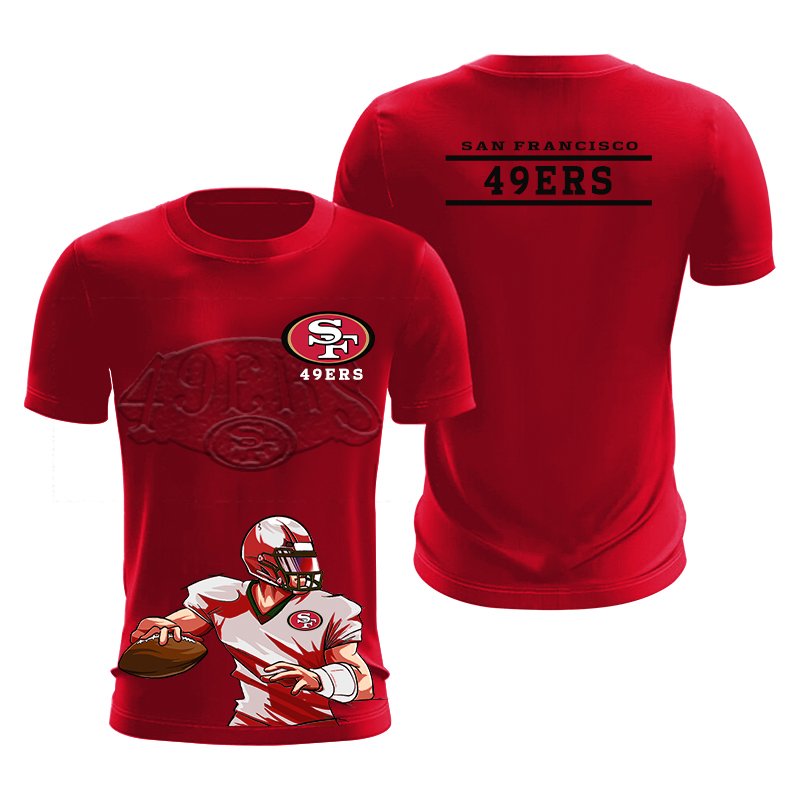 2024 New American Football Team Full Print US Size T shirt and Short Summer Football Custom 3D Digital Printed Men's shirts