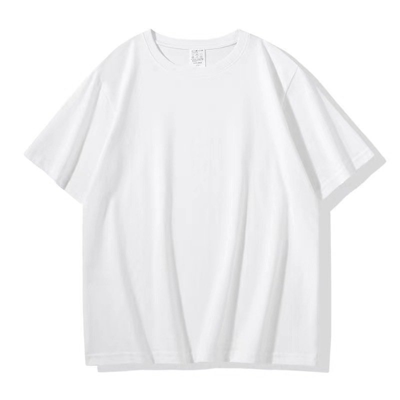 Unisex Design Print Logo Tee Shirt Men Solid Oversized Cotton Black Embroider T-shirt Wholesale Custom Men's T-shirts