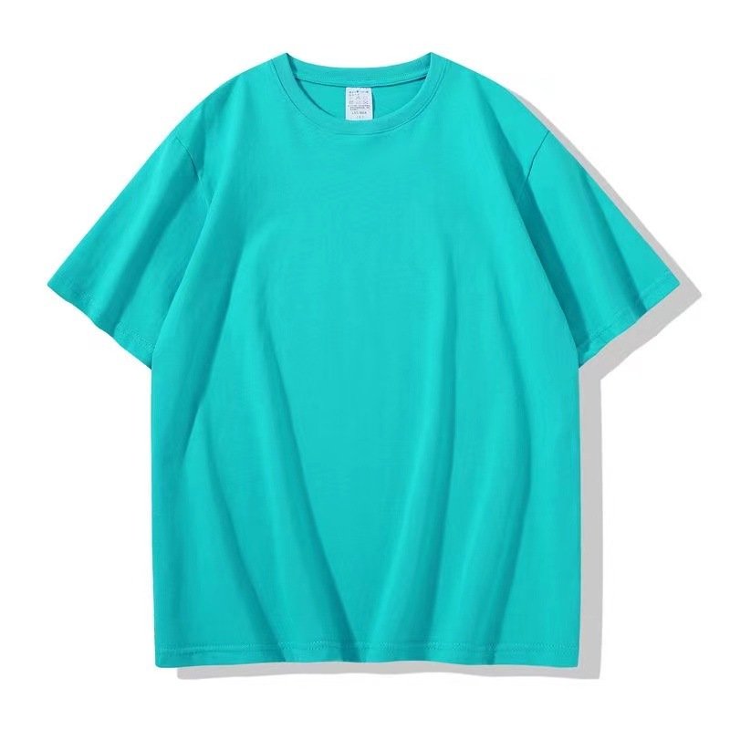 Unisex Design Print Logo Tee Shirt Men Solid Oversized Cotton Black Embroider T-shirt Wholesale Custom Men's T-shirts