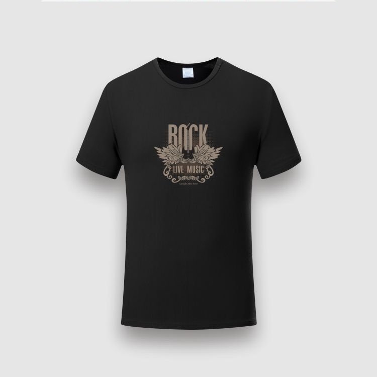 Touch Cotton Feeling Solid Color Plus Size100% Polyester Men's Sublimation T shirt Blank Wholesale Stock