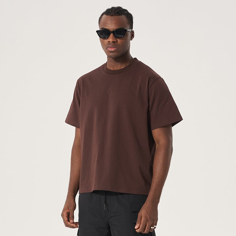 t shirt supplier custom boxy fit tee blank cotton tshirt man clothing print t-shirt for men