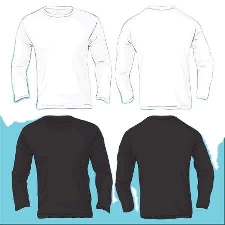 Latest Fashion Men's T-Shirt Long Sleeve Plus Size Wholesale OEM Blank Design O-Neck Export Oriented Customized Logo T-shirt