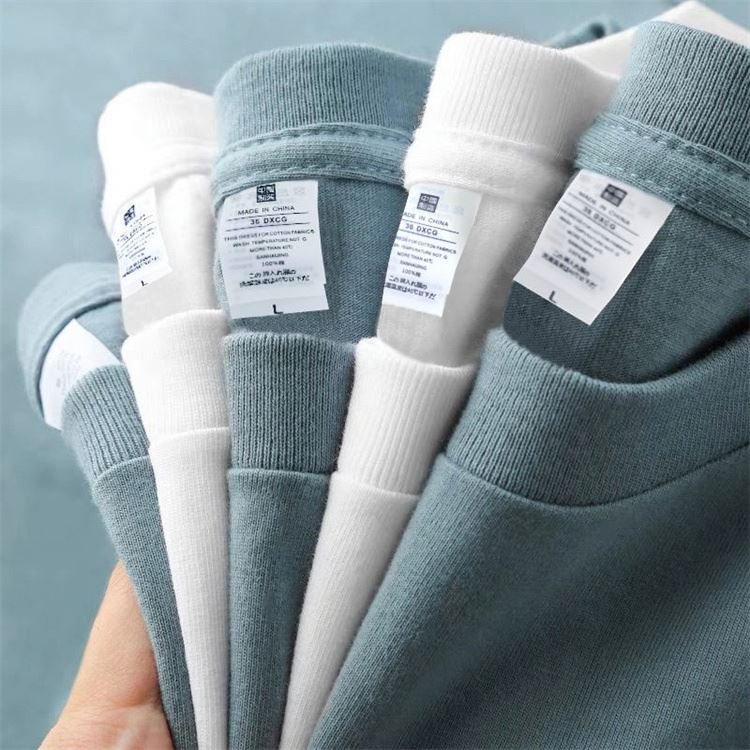 Wholesale factory 100% quality cotton custom men's t shirts Men's Blank Plain men's shirts