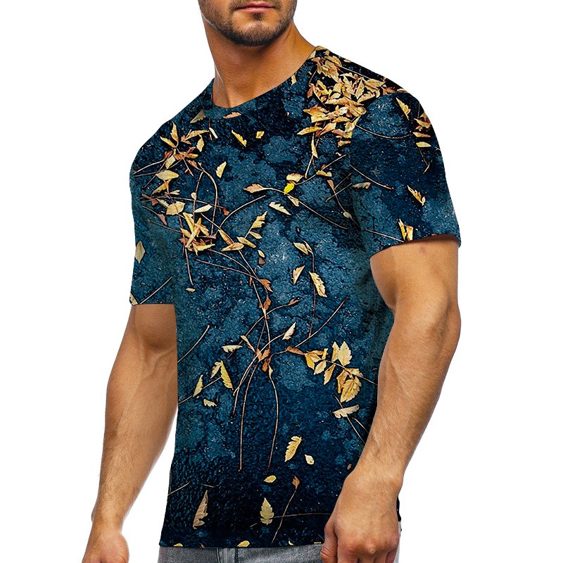 Super Comfortable Support Guest Book Summer New Short-sleeved T Men Digital Printing Men's T Shirt