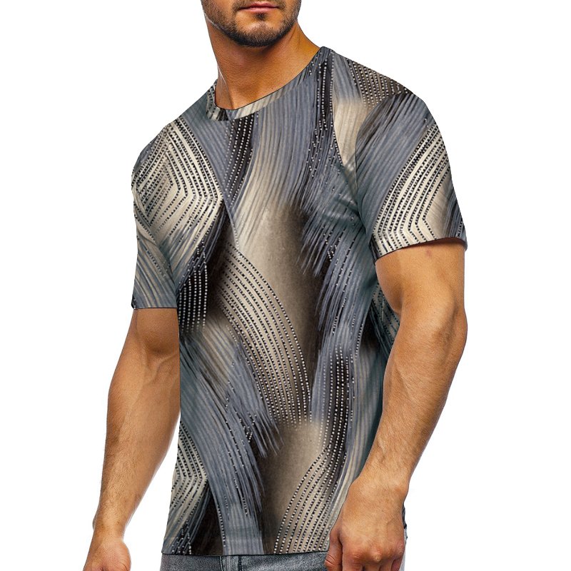 Super Comfortable Support Guest Book Summer New Short-sleeved T Men Digital Printing Men's T Shirt