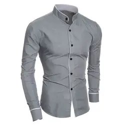 Top Sale Guaranteed Quality Solid Factory Direct Sale 100 % Cotton Long Sleeve Men Dress Formal Shirts Luxury