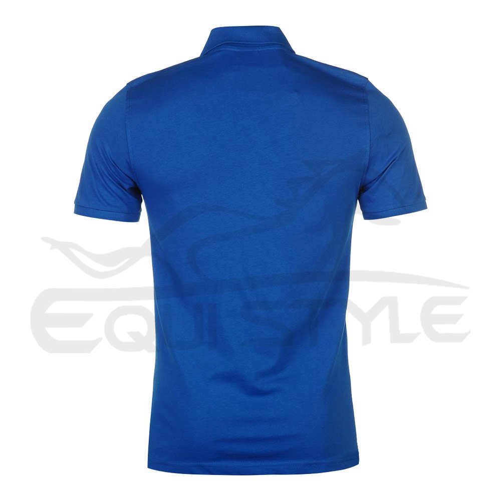 Plain Blue Men's Short Sleeves Basic Polo Shirt Custom Print Logo Jersey Slim Fit Polo Shirt Custom Design Supplier in Pakistan