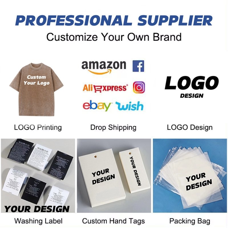 Short sleeve crack print tee shirt vintage acid wash oversized tshirt custom streetwear clothes t shirt for men