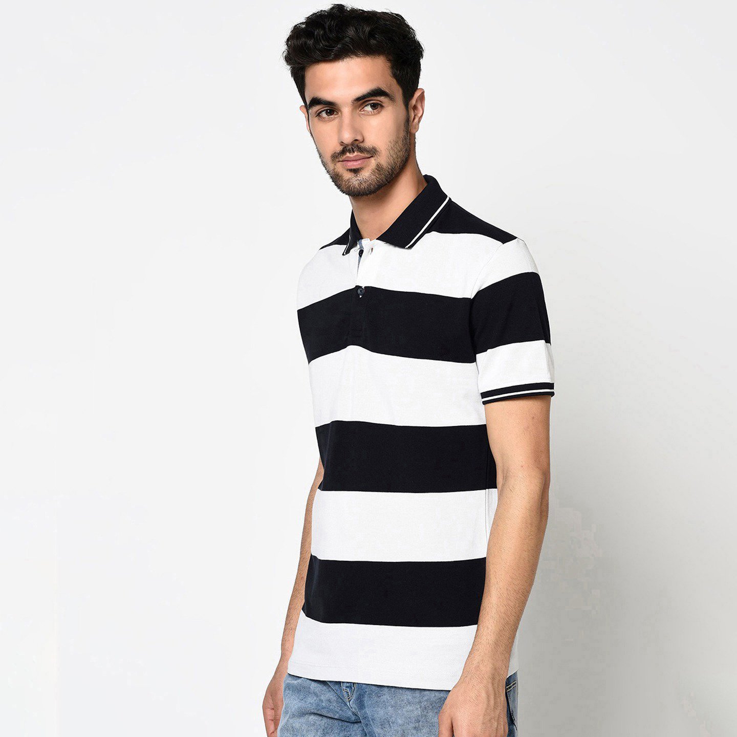 High Quality Unisex PK Cotton Polo Shirt Custom Design in White Color Wholesale Fashion Styles Knitted Fabric with Logo Print