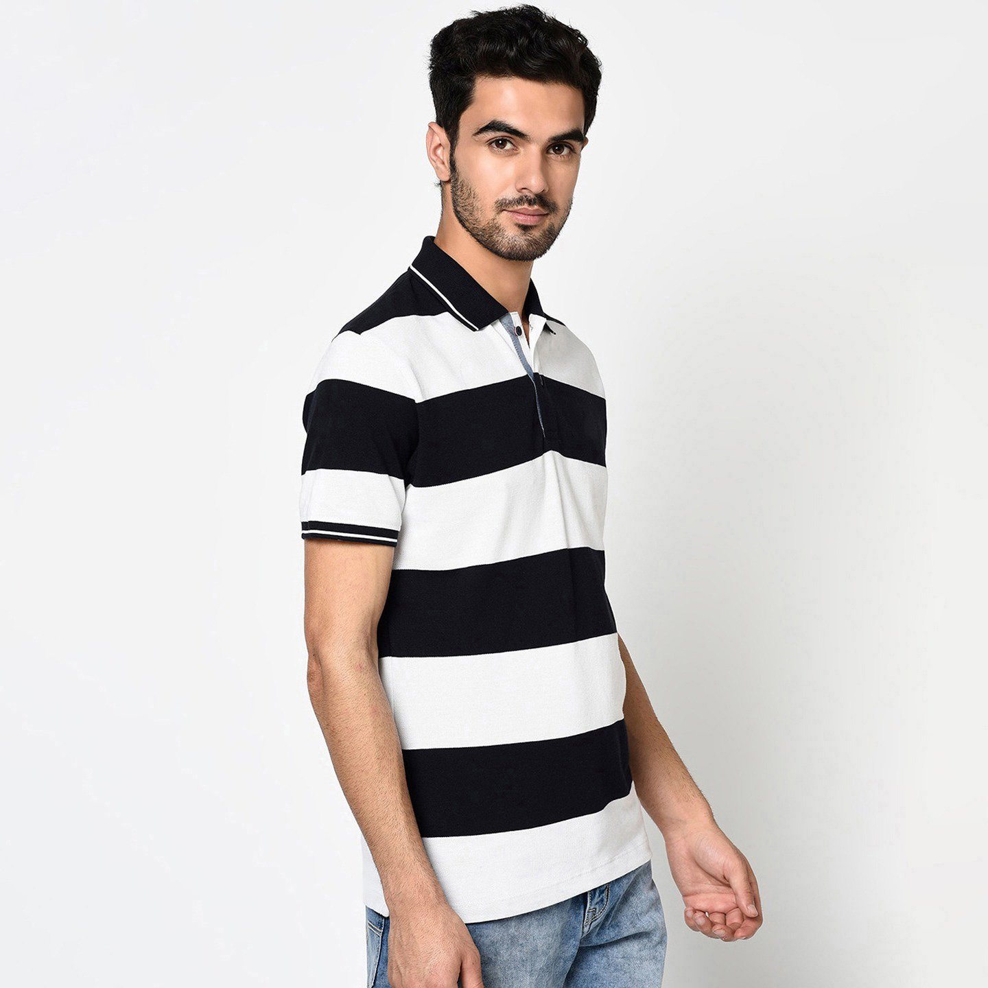 High Quality Unisex PK Cotton Polo Shirt Custom Design in White Color Wholesale Fashion Styles Knitted Fabric with Logo Print