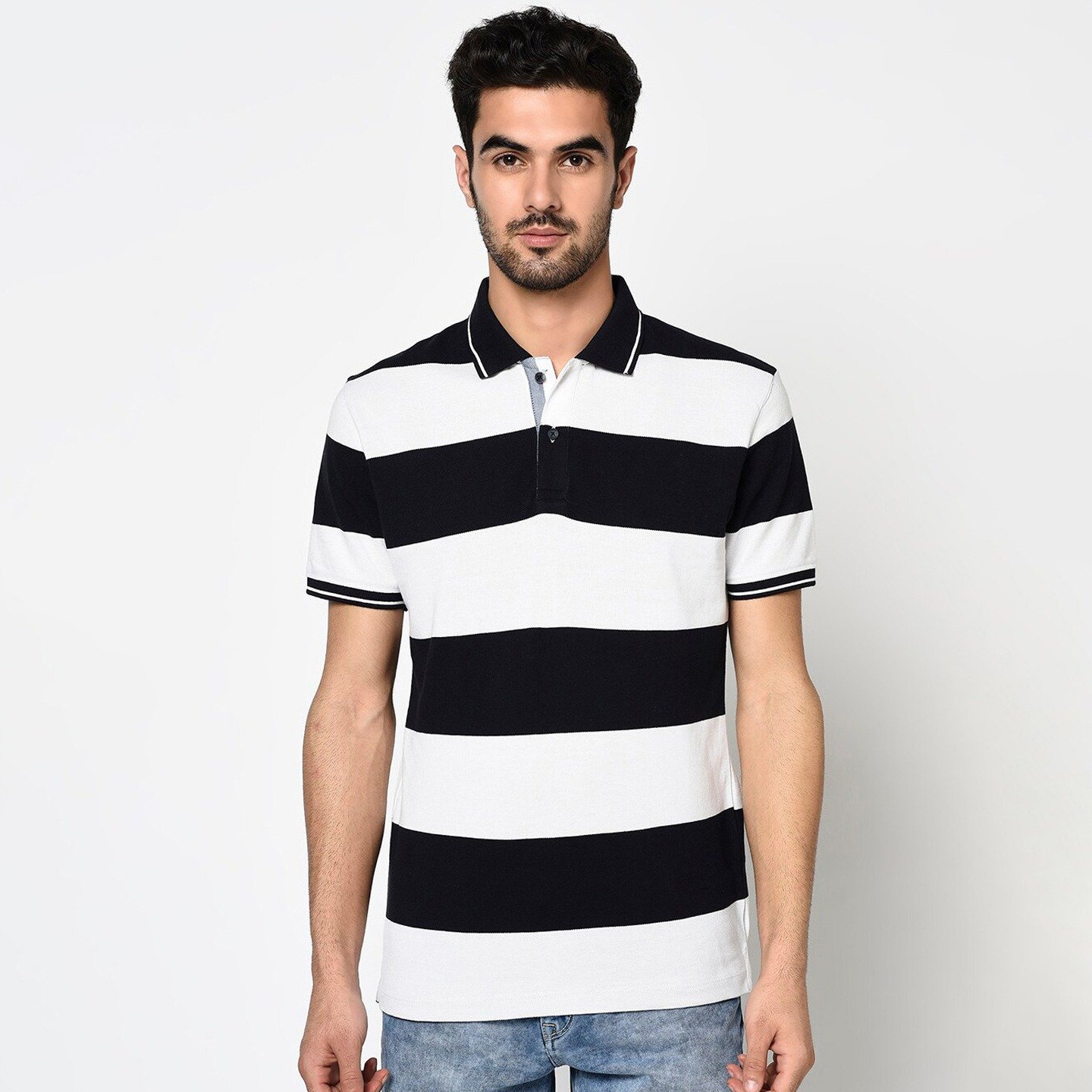 High Quality Unisex PK Cotton Polo Shirt Custom Design in White Color Wholesale Fashion Styles Knitted Fabric with Logo Print