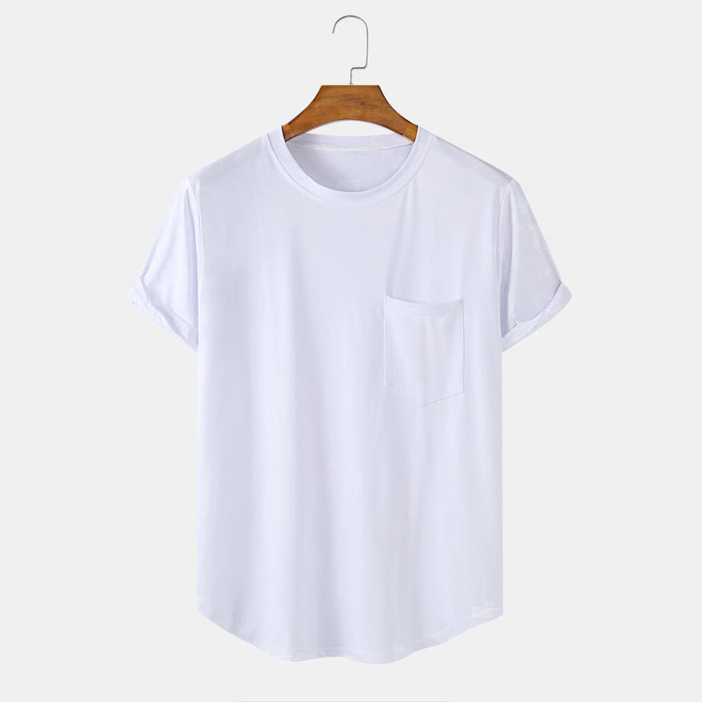 Wholesale High Quality Men's Plain T Shirts White Tee Shirt Custom Cotton Men's T-Shirts from Pakistan Men's T-shirts