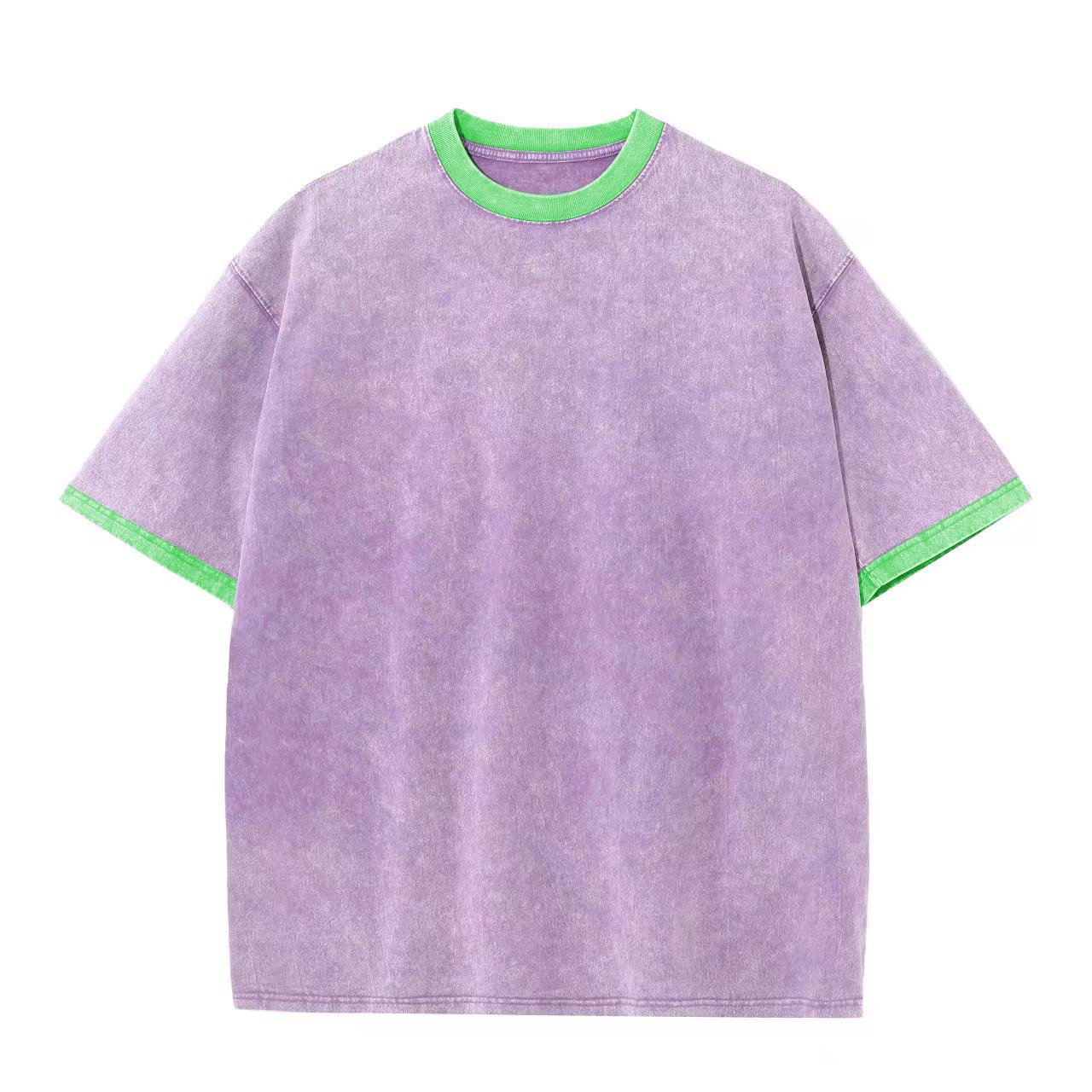Streetwear Graphic Tees Blank Tshirt Plus Size Men's Clothing Acid Wash Mens Custom Vintage Oversized T Shirts Print Cotton Spot
