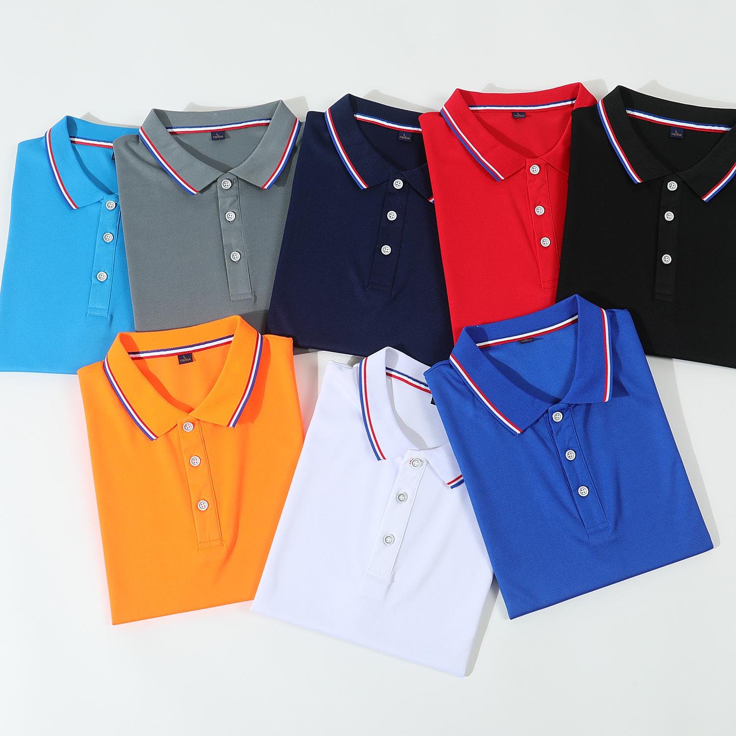 Wholesale High Quality Plain Casual Custom Logo Simple Polo Shirt For Men