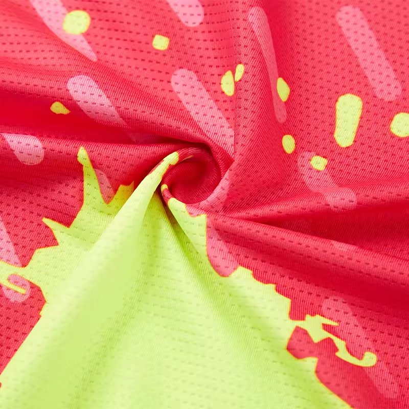 Comfortable Fit Jersey Short Sleeve Sports Men's T-shirt Custom Sublimation Print T-shirt Hot Weather Road Bike Jersey