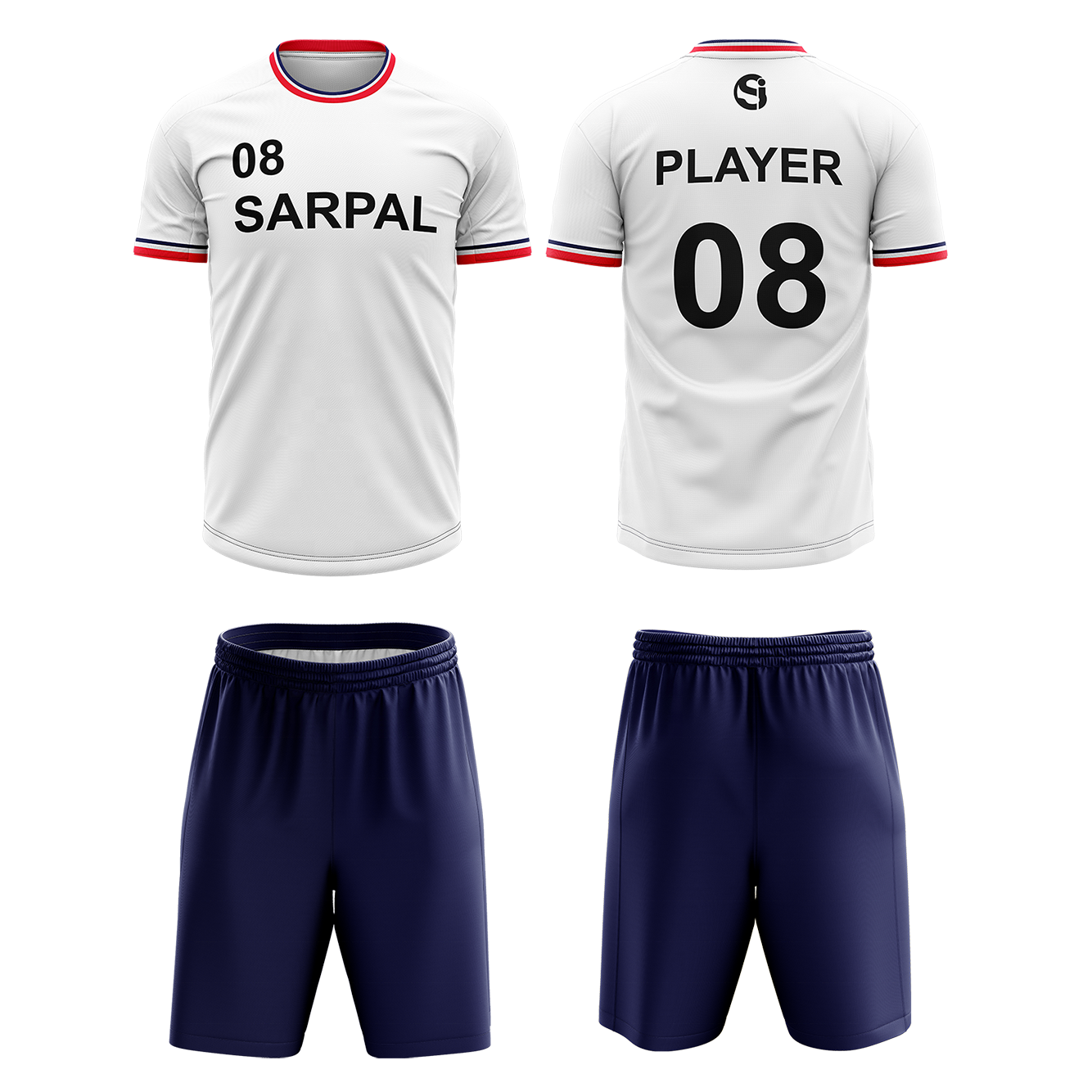 Wholesale Home Soccer Wear Football Jersey Soccer Uniform 4xl Club Men's T-shirt Football Jersey