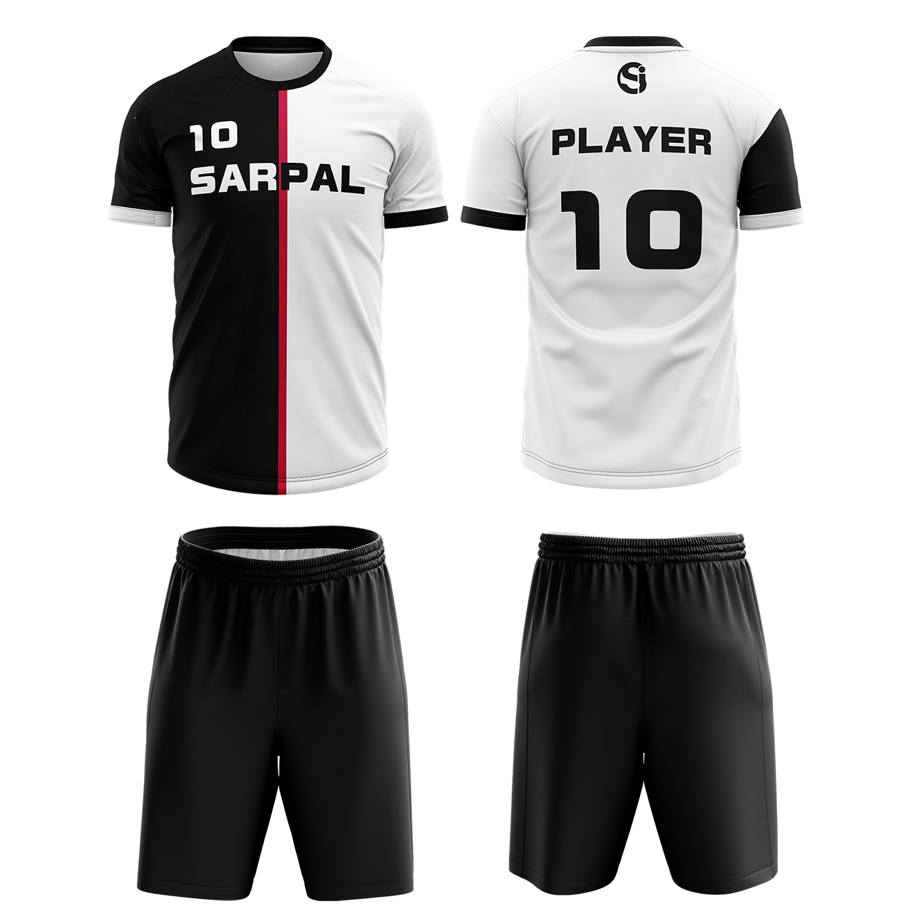 Wholesale Home Soccer Wear Football Jersey Soccer Uniform 4xl Club Men's T-shirt Football Jersey