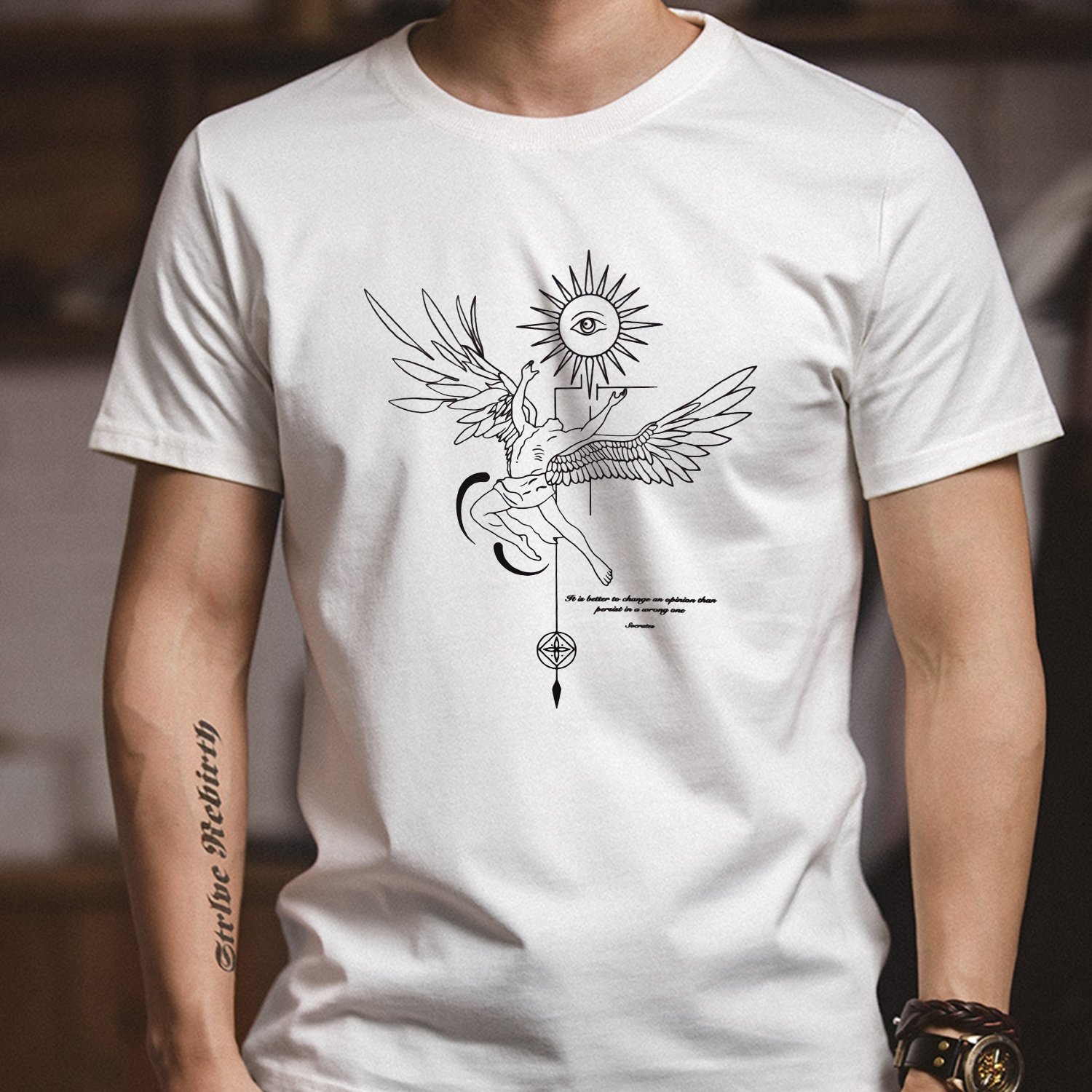 fashion custom T-shirt fashion logo for men