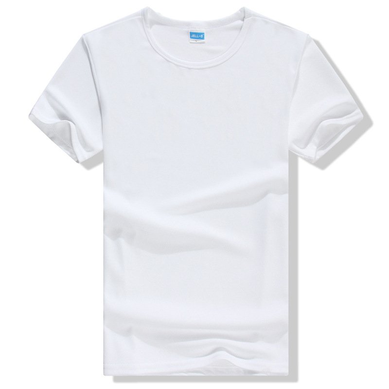 Custom Blank Ultra Soft Polyester Spandex Quick Dry Short Sleeve Plain T Shirt Men's Sport T-shirts