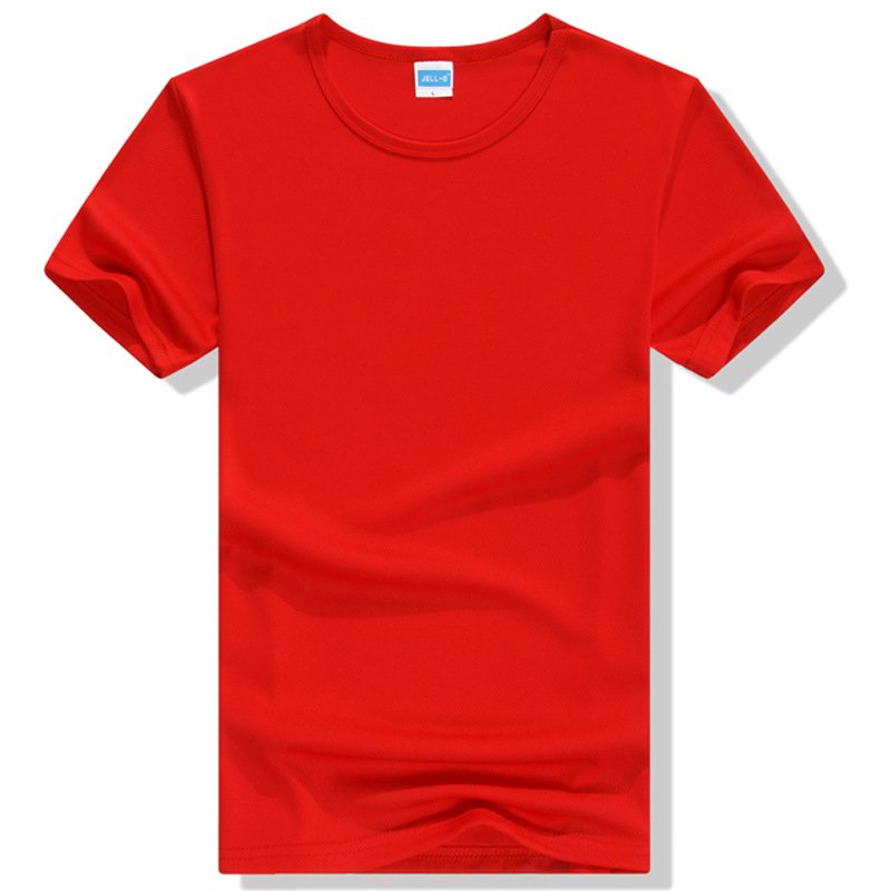 Custom Blank Ultra Soft Polyester Spandex Quick Dry Short Sleeve Plain T Shirt Men's Sport T-shirts