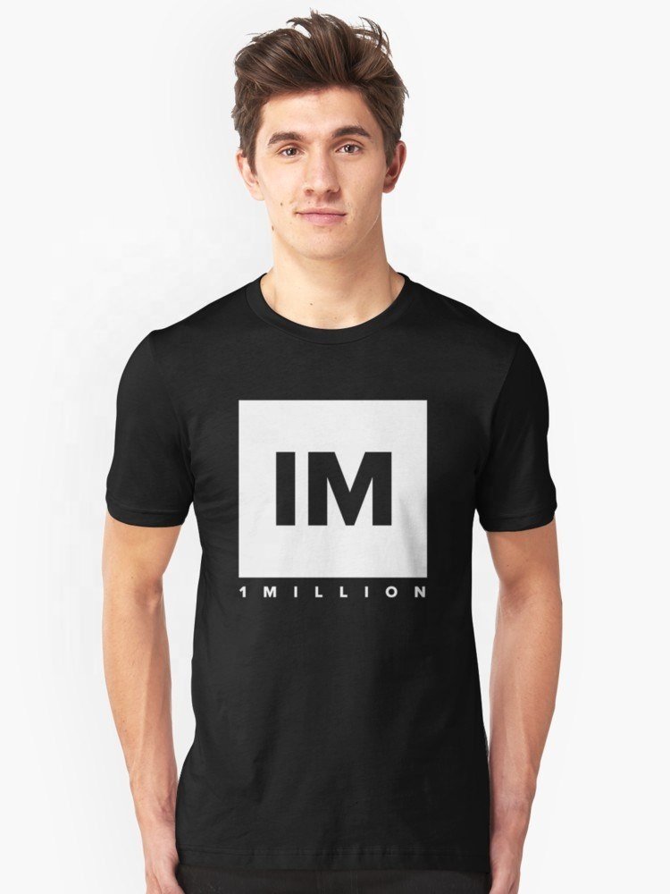 Men's Custom Printed Advertising Cotton Polyester T-Shirt Promotional Cotton Blend Oversized round Collar Campaign Tee Shirt
