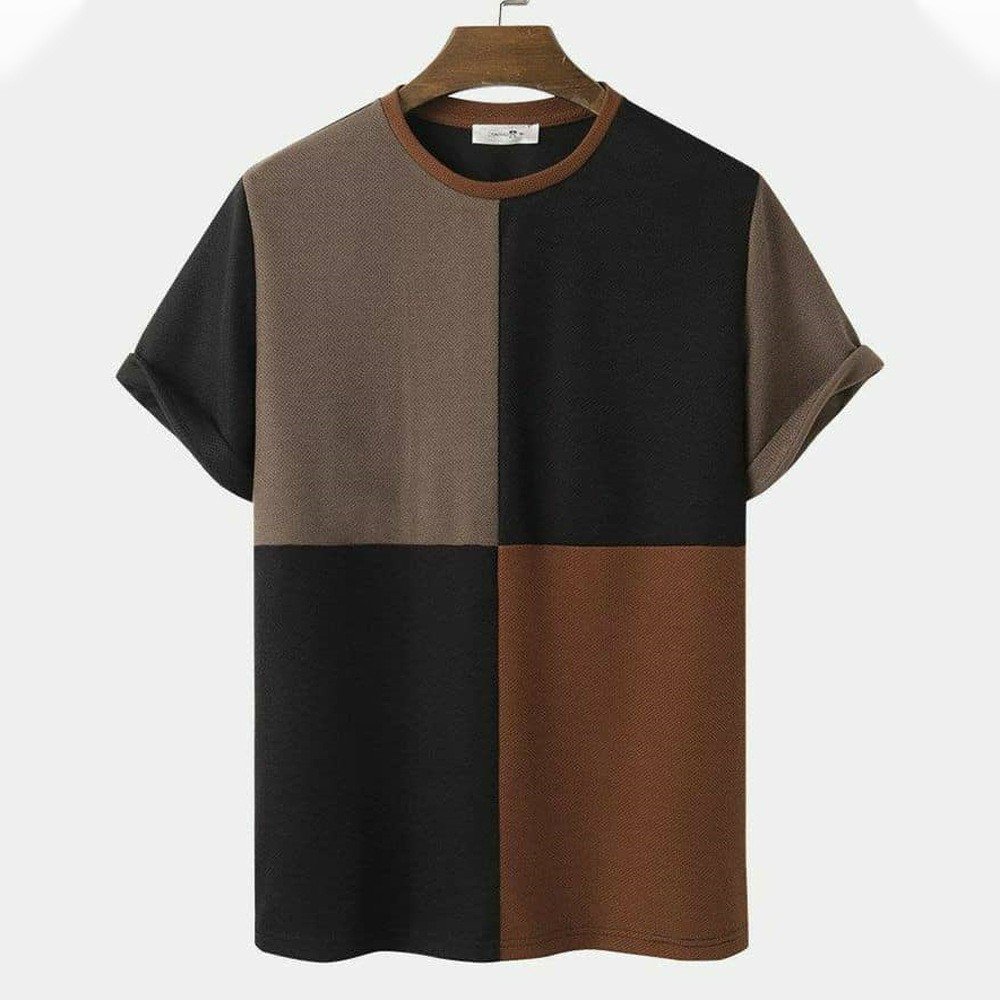 2024 African Grain Digital 3D Cartoon Printed Short Sleeve T-Shirt For Men