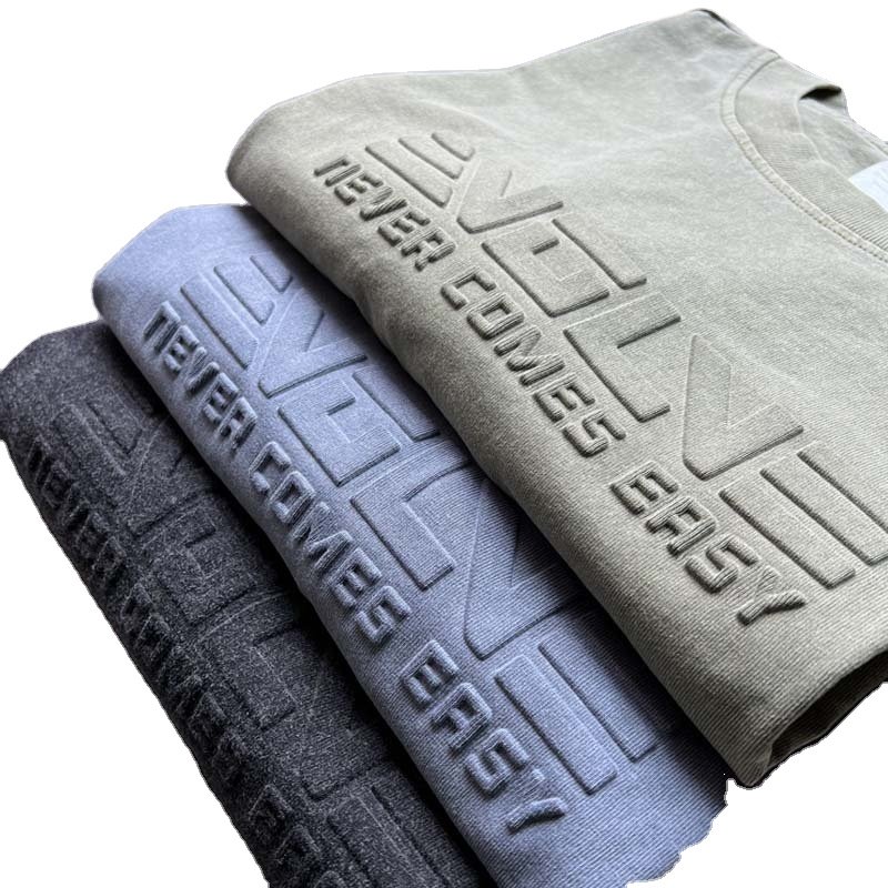 High Quality Cotton Custom T Shirt For Men Blank Heavy Weight Oversized Tshirt Printing Men's T-Shirts