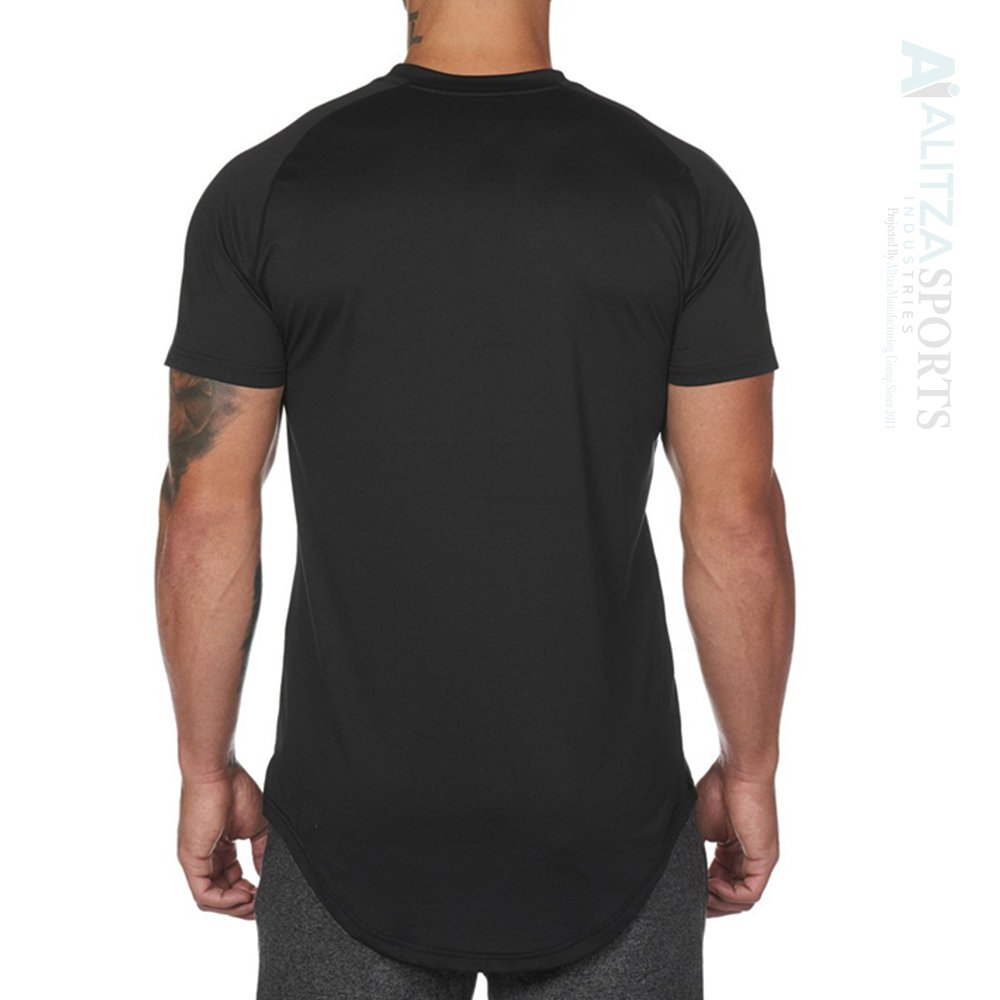 OEM Custom Logo High Quality 120 to 230 GSM 100% Pre-Shrunk Ringspun Cotton Tshirts Men Gym Workout Wear Quick Dry Breathable